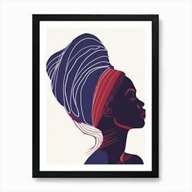 Portrait Of African Woman 40 Art Print