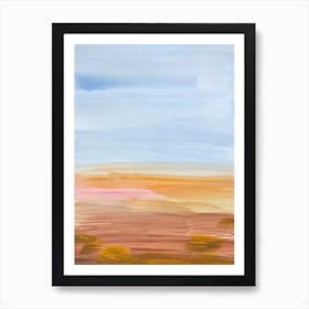 Desert Art Print