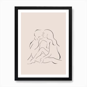 Couple Art Print