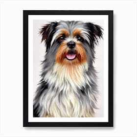 Affenpinscher Watercolour 4 Dog Art Print