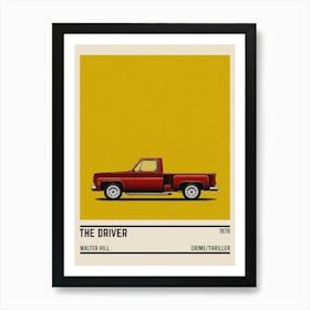 The Driver Car Art Print
