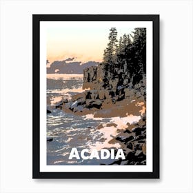 Acadia, National Park, Nature, USA, Wall Print, Art Print