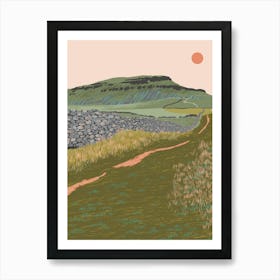 Yorkshire Pen Y H Ghent Fell Art Print Art Print