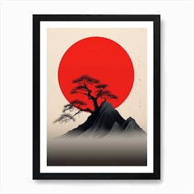 Japanese Tree Art Print