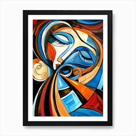 Abstract Painting 2199 Art Print