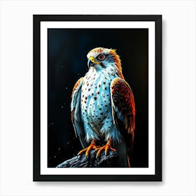 Wild Animal Creative Portrait 116 Art Print