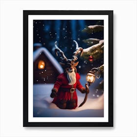 Santa Claus 1 Art Print