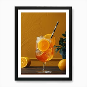 Aperol Spritz Art Print 3 Art Print