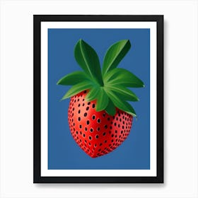 A Single Strawberry, Fruit, Fauvism Matisse 1 Art Print