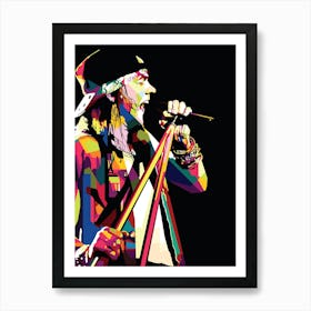 Axl Rose Pop Art Art Print