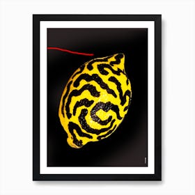 Lemon Art Print