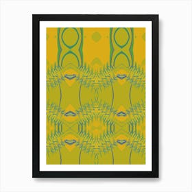 Abstract Pattern 70 Art Print