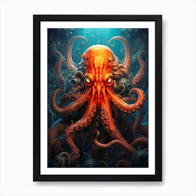 Octopus 2 Art Print