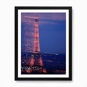 Eiffel Sparkles - Paris France Art Print