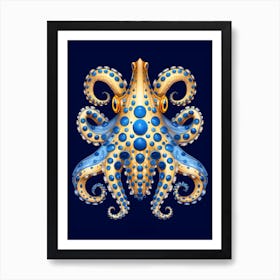 Southern Blue Ringed Octopus 2 Art Print