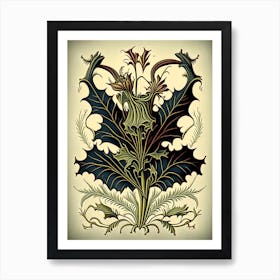 Devil's Claw Herb Vintage Botanical Art Print