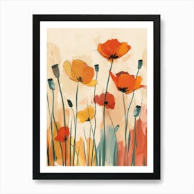 Poppies 34 Art Print