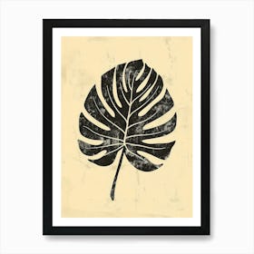 Monstera Leaf 14 Art Print