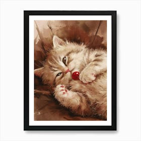 Kitty Cat Art Print