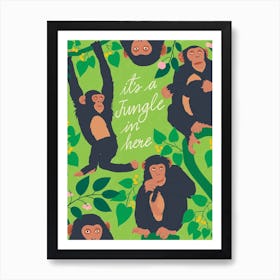 Jungle Life Art Print