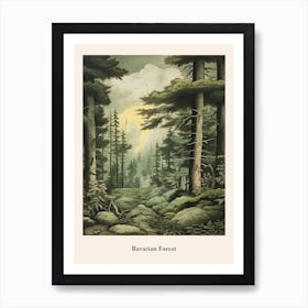 Bavarian Forest Art Print