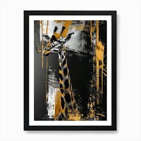 Giraffe 230 Art Print