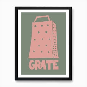 Kitchen Wall Art Green Art Print