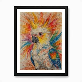 Rainbow Cockatoo Art Print