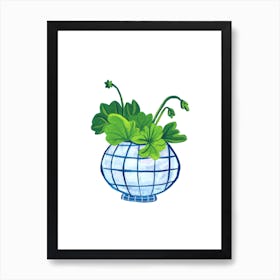 Geranium Plant Art Print