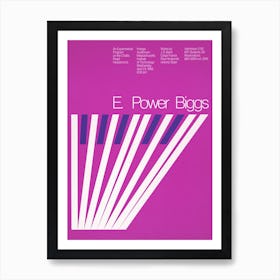 E Power Biggs Art Print