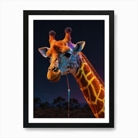 Giraffe 93 Art Print