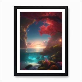 Water Oasis Art Print