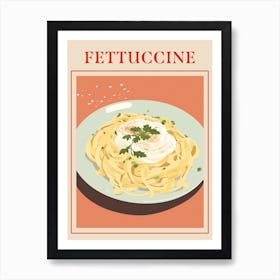Fettuccine 2 Italian Pasta Poster Art Print