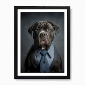 Dog In A Suit, Personalized Gifts, Gifts, Gifts for Pets, Christmas Gifts, Gifts for Friends, Birthday Gifts, Anniversary Gifts, Custom Portrait, Custom Pet Portrait, Gifts for Mom, Dog Portrait, Couple Portrait, Family Portrait, Pet Portrait, Portrait From Photo, Gifts for Dad, Gifts for Boyfriend, Gifts for Girlfriend, Housewarming Gifts, Custom Dog Portrait Art Print