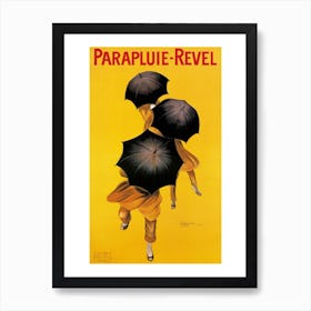 Revel Umbrellas Art Print