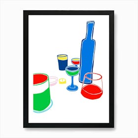 Glass Of Wine 1 Art Print