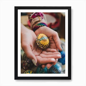 Easter Eggs 665 Art Print