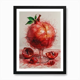 Pomegranate 6 Art Print