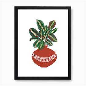 Prayer Plant Art Print