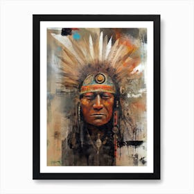 Sacred Canvases: Native American Expression Art Print