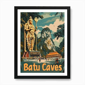 Batu Caves Art Print