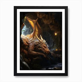 Dragon Lair Nature 2 Art Print