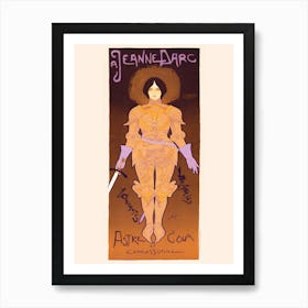Poster For The New Arrivals Store “A Joan Of Arc” In Carcassonne (1898), Georges De Feure Art Print