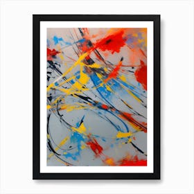 Abstract Painting 4 Art Print