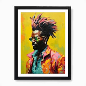 Afro Punk 2 Art Print