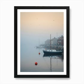 Fog On The Water Affiche