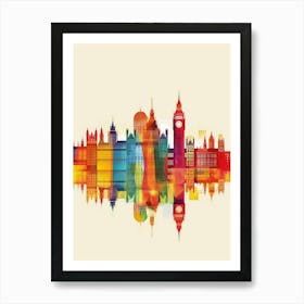 London Skyline Art Print