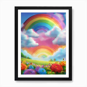 Rainbow In The Sky 2 Art Print