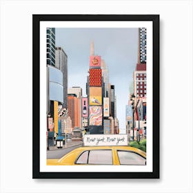 Times Square New York Art Print
