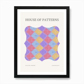 Geometric Pattern Poster 4 Art Print